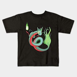 water dragon Kids T-Shirt